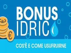 BONUS IDRICO INTEGRATIVO - ANNO 2019